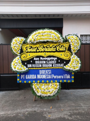 Papan Bunga Duka di Dolo